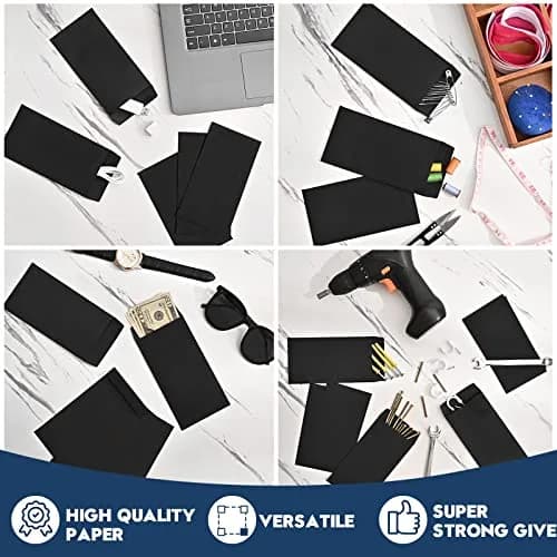 Swesara Cash Envelopes 100 Pack | Large Self-Adhesive Money Envelopes for Cash & Coins (6.7 x 3.5") thumbnail 6