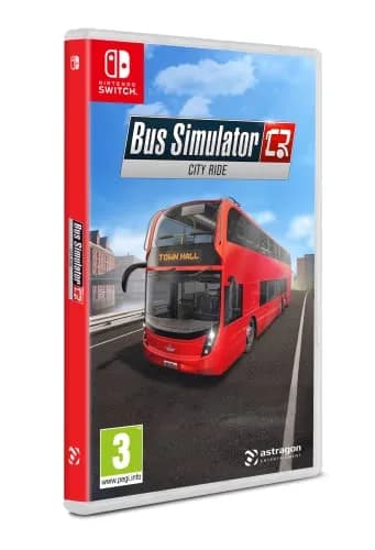 Astragon Bus Simulator City Ride for Nintendo Switch | 10 Licensed Buses, Realistic Cities, Route & Fleet Management thumbnail 1