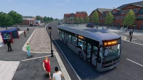 Astragon Bus Simulator City Ride for Nintendo Switch | 10 Licensed Buses, Realistic Cities, Route & Fleet Management thumbnail 7