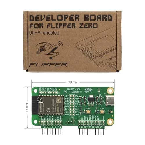 Flipper Wi-Fi Developer Board for Flipper Zero – ESP32-S2 Wireless Module with USB-C & GPIO thumbnail 6