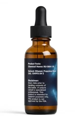 Vantanex RU58841 5% Topical Solution 30ml (1 Fl Oz) | Potent Androgen Receptor Inhibitor for Hair Loss thumbnail 4