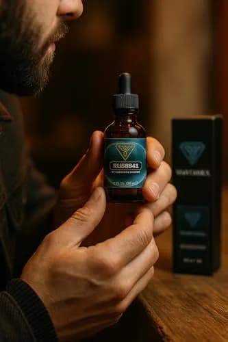 Vantanex RU58841 5% Topical Solution 30ml (1 Fl Oz) | Potent Androgen Receptor Inhibitor for Hair Loss thumbnail 8