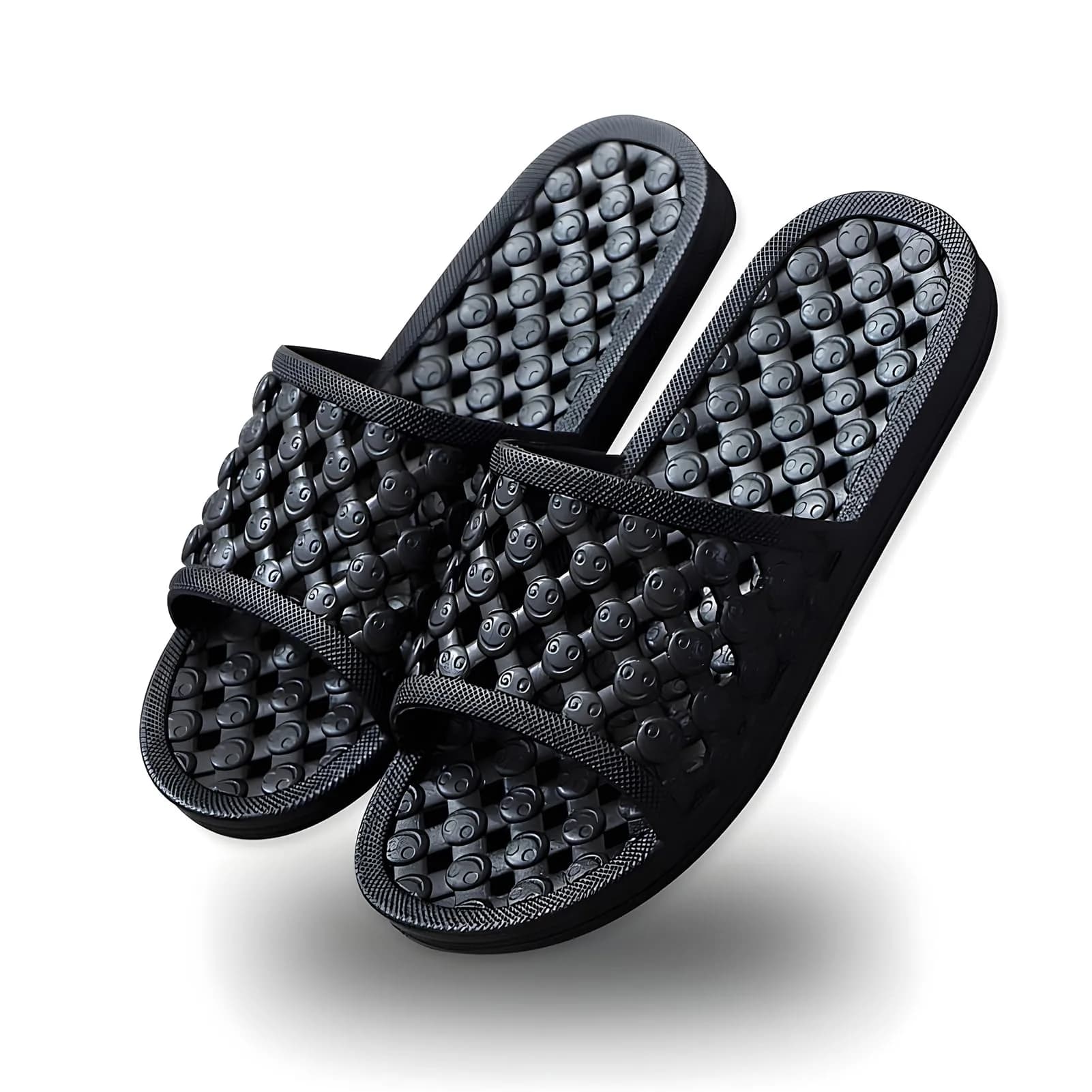 AYYDMY Quick Drying Shower Shoes for Men and Women | Black, US Men 8-10 / Women 9.5-10 — Black