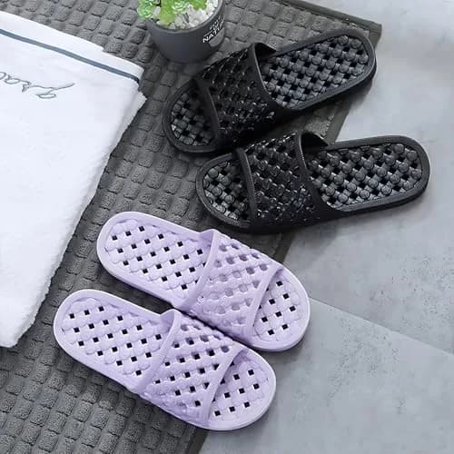 AYYDMY Quick Drying Shower Shoes for Men and Women | Black, US Men 8-10 / Women 9.5-10 thumbnail 5