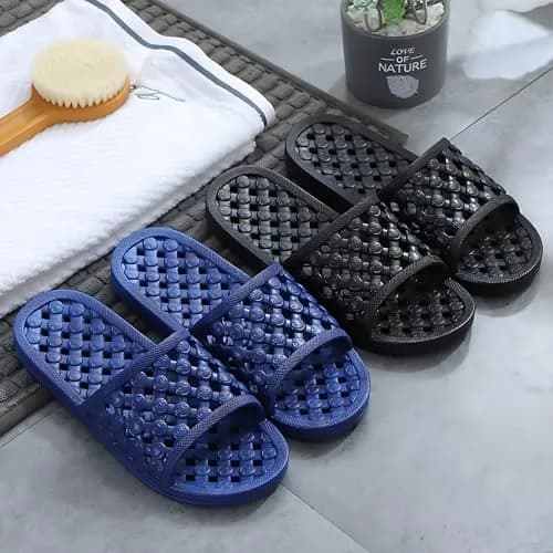 AYYDMY Quick Drying Shower Shoes for Men and Women | Black, US Men 8-10 / Women 9.5-10 thumbnail 3