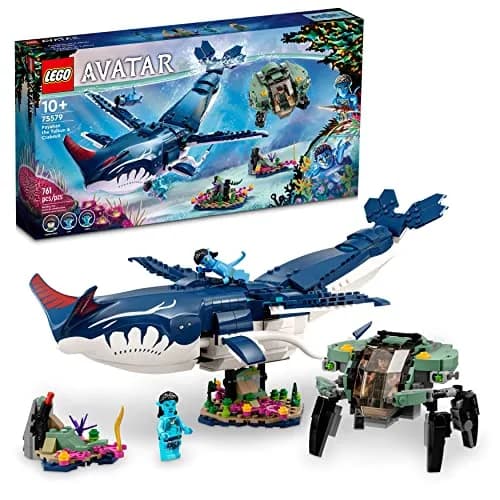 LEGO Avatar: The Way of Water Payakan The Tulkun & Crabsuit 75579 | Movie Underwater Ocean Toy Set for Kids 10+ thumbnail 1