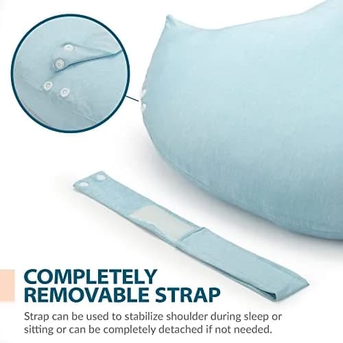 Allersoft Allercool SPJ Pillow for Post Shoulder Surgery Recovery | 33cm (13" L x 4" H x 14" W) thumbnail 9