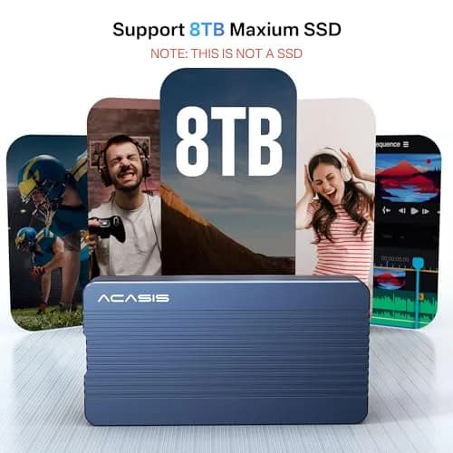 FREEGENE ACASIS 40Gbps M.2 NVMe SSD Enclosure, TBU 405 for M1 M2 Pro/Max | USB4/3.2/3.1/3.0/2.0 Support thumbnail 4