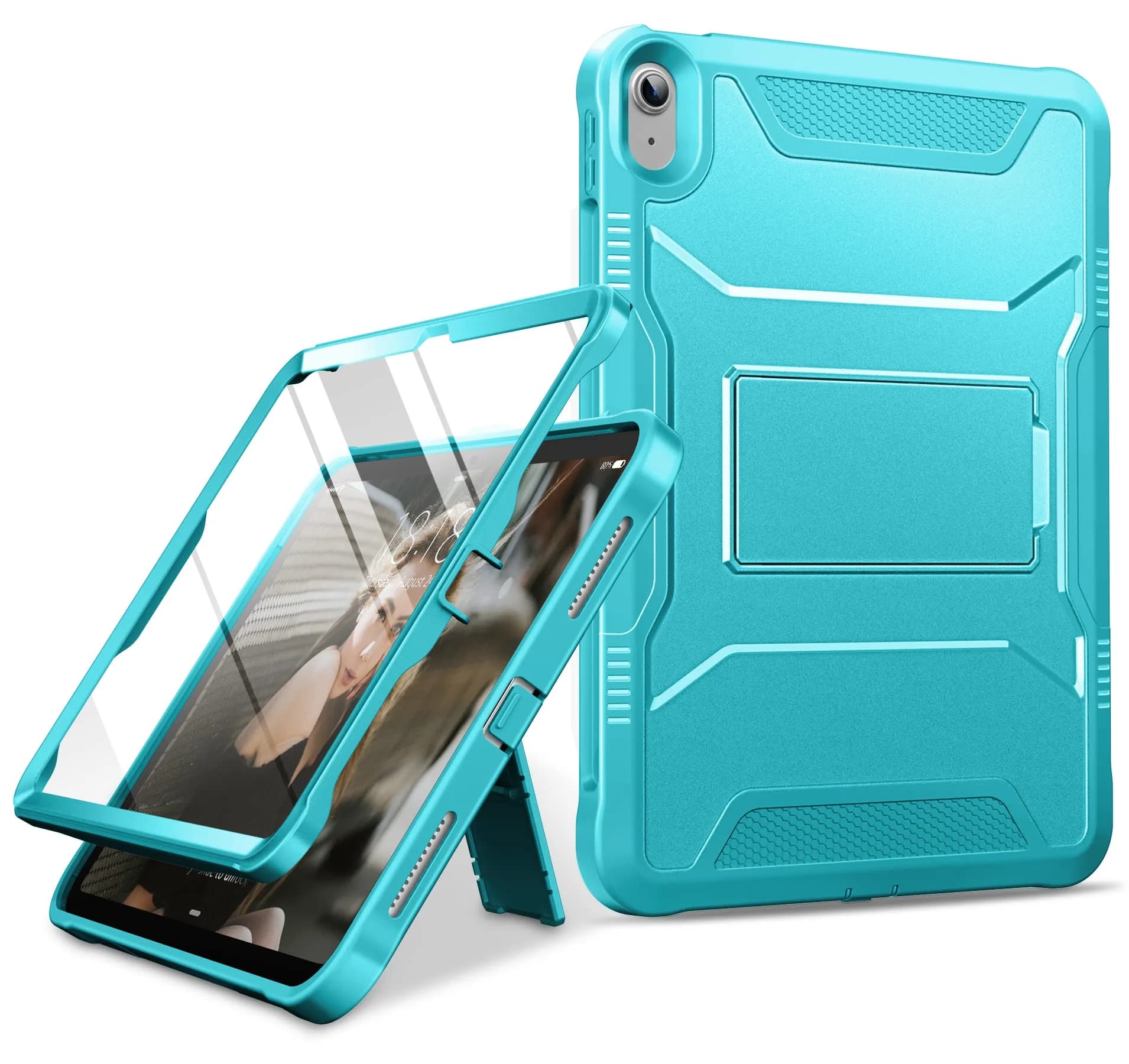 DTTO Case for iPad (A16) 11th/10th Gen 11.9 Inch | Shockproof & Screen Protector