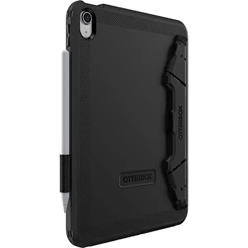 OtterBox Defender Case for iPad 10th Gen (10.9-inch) with Stand & Pencil Holder | Black thumbnail 4