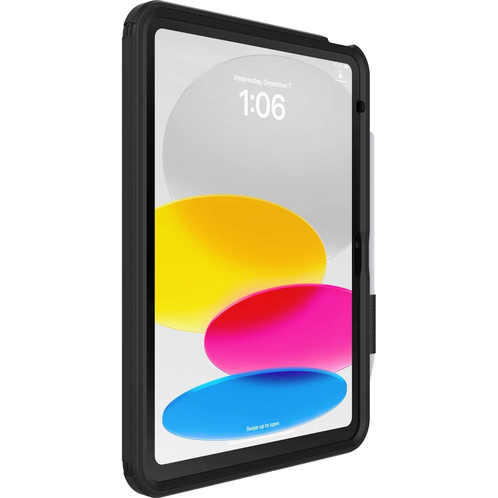 OtterBox Defender Case for iPad 10th Gen (10.9-inch) with Stand & Pencil Holder | Black - view 5