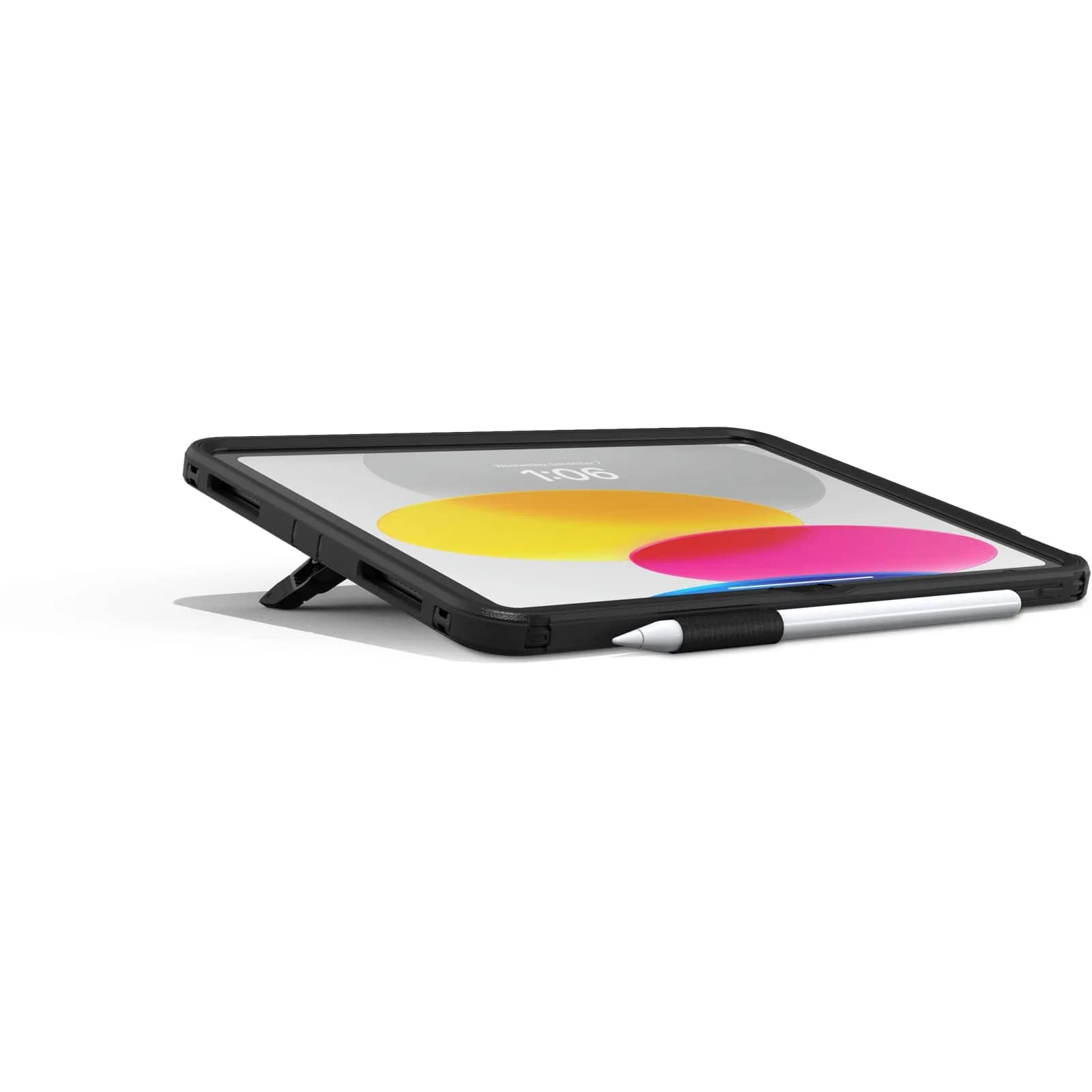 OtterBox Defender Case for iPad 10th Gen (10.9-inch) with Stand & Pencil Holder | Black - view 7