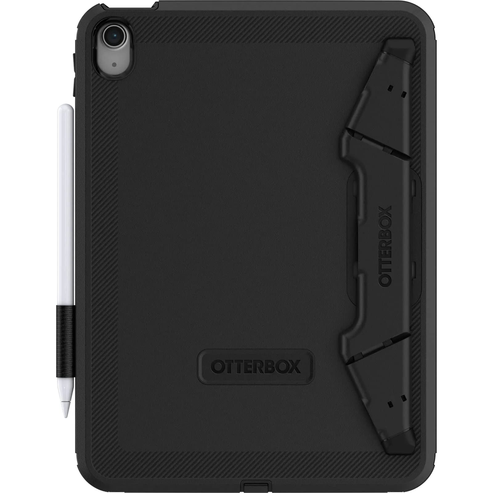 OtterBox Defender Case for iPad 10th Gen (10.9-inch) with Stand & Pencil Holder | Black - view 2