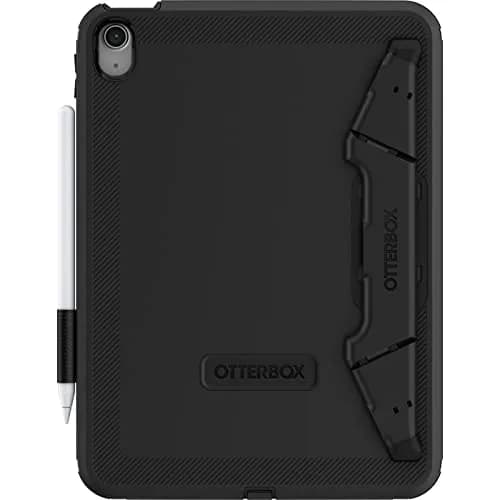 OtterBox Defender Case for iPad 10th Gen (10.9-inch) with Stand & Pencil Holder | Black thumbnail 2