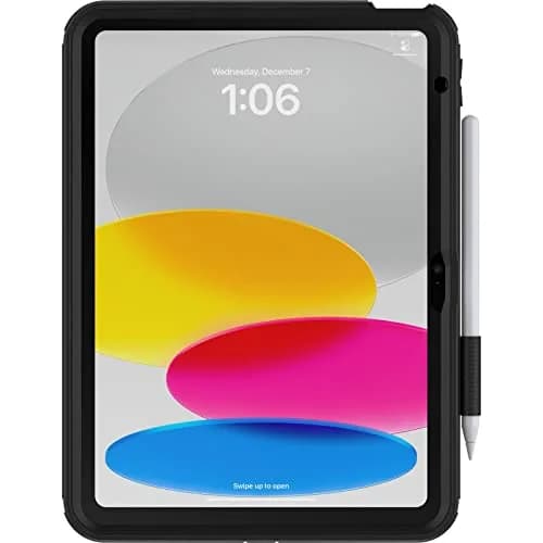 OtterBox Defender Case for iPad 10th Gen (10.9-inch) with Stand & Pencil Holder | Black thumbnail 3