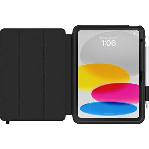 OtterBox Defender Series Folio Case for iPad 10th Gen - Black | Heavy Duty Protection thumbnail 6
