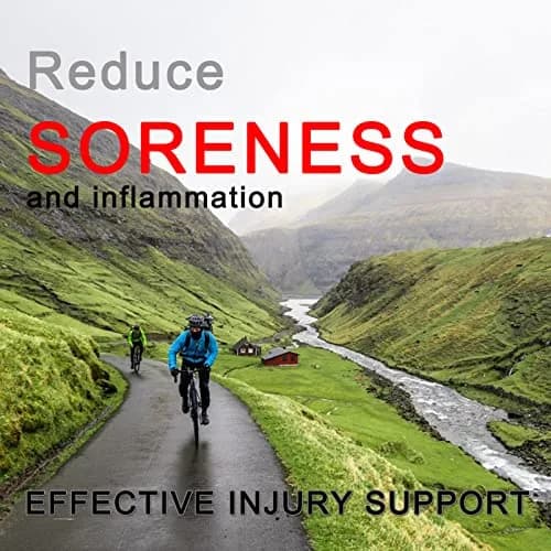Hobrave Calf Brace Shin 2 Pack Support | Adjustable Compression Wrap for Injury Relief thumbnail 5