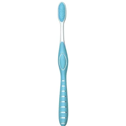 Colgate 360 Enamel Health Sensitive Toothbrush, Compact Head, Extra Soft - Pack of 6 | 48% Softer Bristles for Sensitive Teeth & Gums thumbnail 4