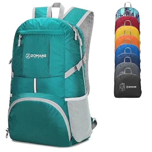 ZOMAKE Lightweight Packable Backpack 35L Water Resistant Foldable Day Pack | Compact, Durable & Ideal for Travel thumbnail 1