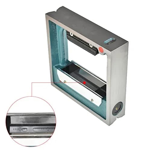 mitoharet 6x1-1/2x 6 In Precision Machinst Spirit Level | Accurate Carbon Steel Level for Home & Workshop thumbnail 4