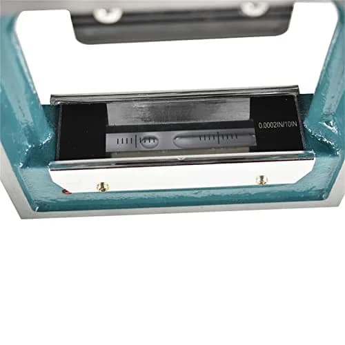 mitoharet 6x1-1/2x 6 In Precision Machinst Spirit Level | Accurate Carbon Steel Level for Home & Workshop thumbnail 3