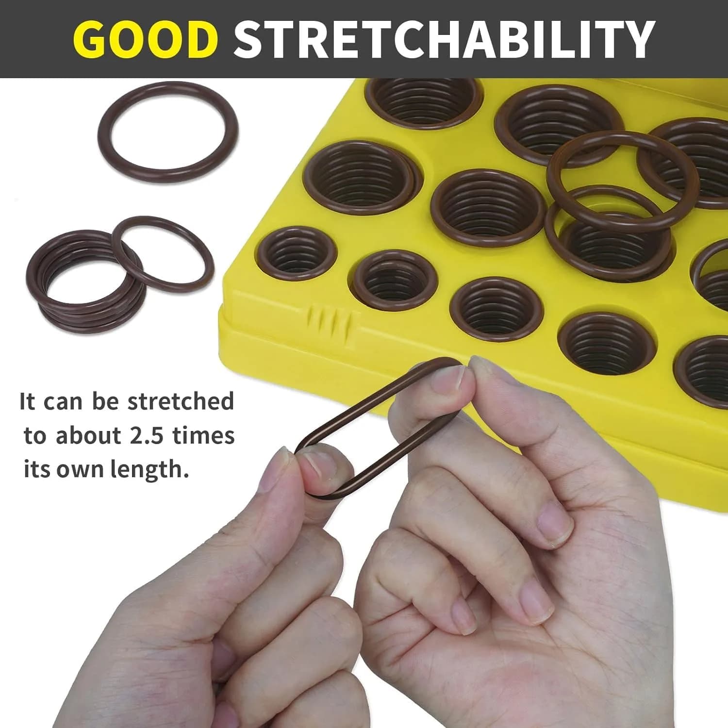 ZDBB Viton O Ring Kit 386 Pcs Metric 30 Sizes | High Temp & Chemical Resistant Assortment for Plumbing & Automotive - view 7