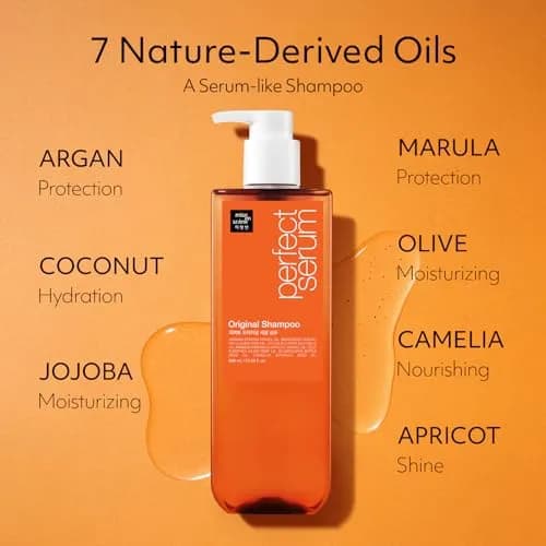 N/A Perfect Serum Original Shampoo for Damaged Hair – Korean, Moroccan Oil, Jojoba Seed, Glossy & Smooth (22.99 Fl Oz) thumbnail 4