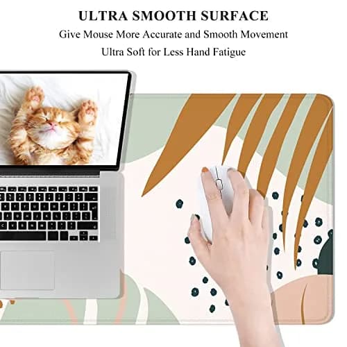 Niniubye Desk Mat 32" x 12" XXL Large Gaming Mouse Pad Desktop Decor Office Supplies thumbnail 4