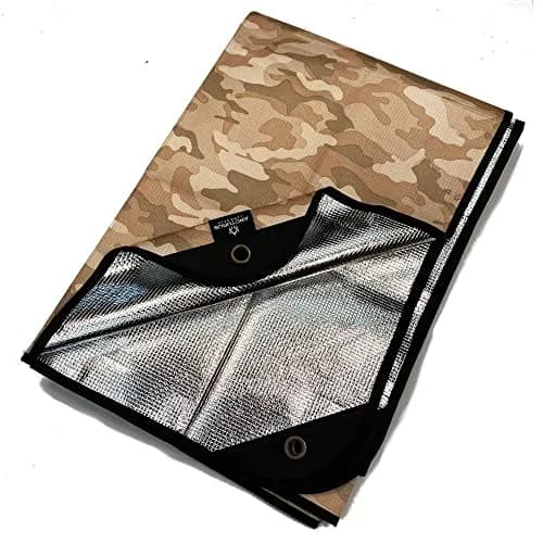 Arcturus All-Weather Outdoor Survival Blanket 60x82in (152cm x 208cm) | Thermal Emergency Blanket with Grommets thumbnail 1