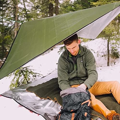 Arcturus All-Weather Outdoor Survival Blanket 60x82in (152cm x 208cm) | Thermal Emergency Blanket with Grommets thumbnail 8