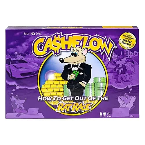 Rich Dad How To Get Out Of The Rat Race Board Game Set Adult & Kid Version | Educational Financial Literacy Learning Game for Ages 6+ (2-Pack) thumbnail 6