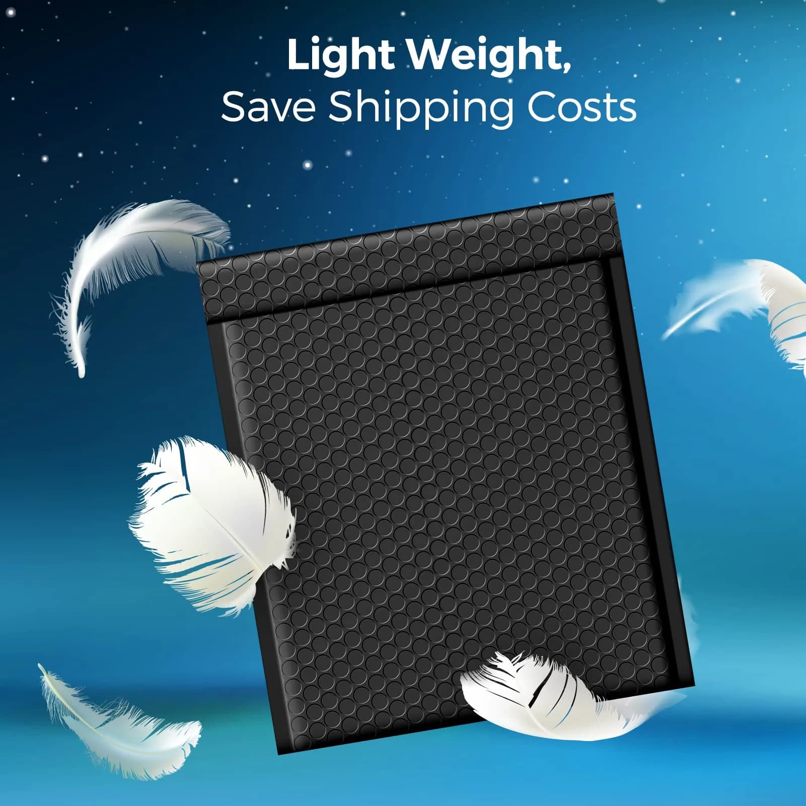 Fuxury Black Bubble Mailers 8.5x12" 40 Pack | Padded Envelopes for Small Business Mailing - view 6