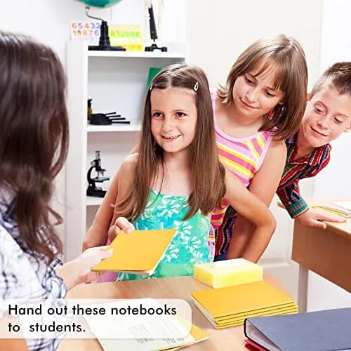 Feela 36 Pack Soft Cover Notebooks | A5 Yellow Travel & School Journals for Women Men thumbnail 6