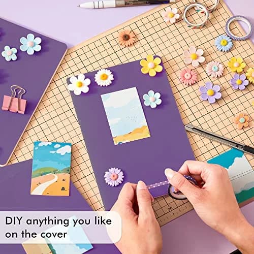 Feela 36 Pack Soft Cover Journal 8.2” x 5.5” | Bulk Travel & Note Book for Women Men thumbnail 4