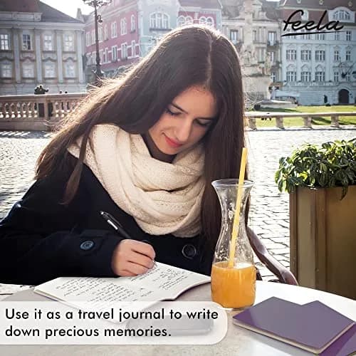 Feela 36 Pack Soft Cover Journal 8.2” x 5.5” | Bulk Travel & Note Book for Women Men thumbnail 8