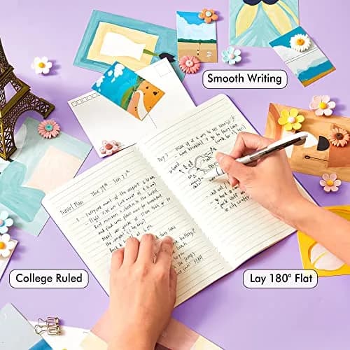 Feela 36 Pack Soft Cover Journal 8.2” x 5.5” | Bulk Travel & Note Book for Women Men thumbnail 3