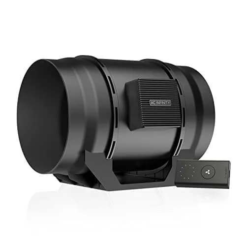 AC Infinity CLOUDLINE A8 Inline Duct Fan 200mm (8-Inch) | Quiet EC Motor Ventilation for Grow Tents thumbnail 1