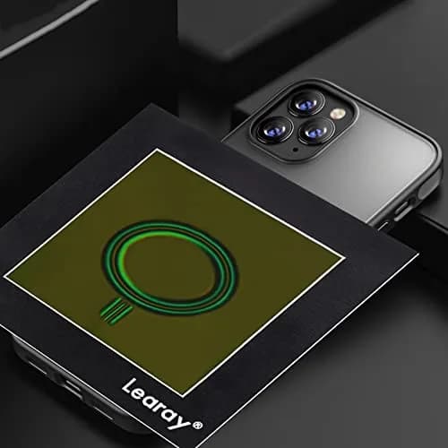 Learay Magnetic Field Viewing Film 10.16cm x 10.16cm (4" x 4") | Visualize Magnetic Flux Patterns thumbnail 5