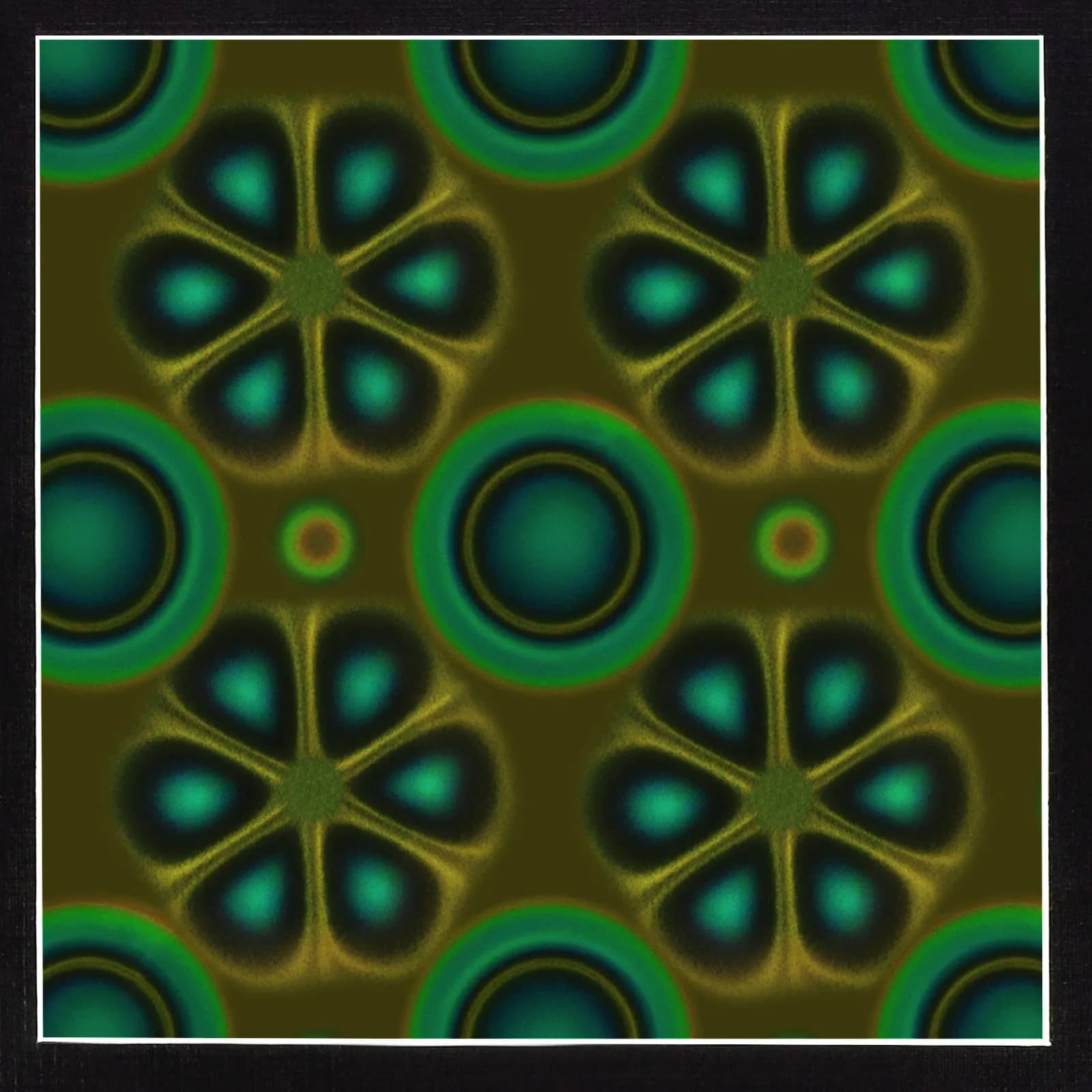 Learay Magnetic Field Viewing Film 10.16cm x 10.16cm (4" x 4") | Visualize Magnetic Flux Patterns - main product image