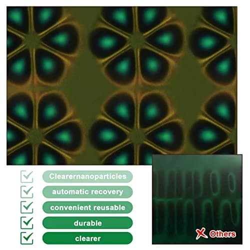 Learay Magnetic Field Viewing Film 10.16cm x 10.16cm (4" x 4") | Visualize Magnetic Flux Patterns thumbnail 3