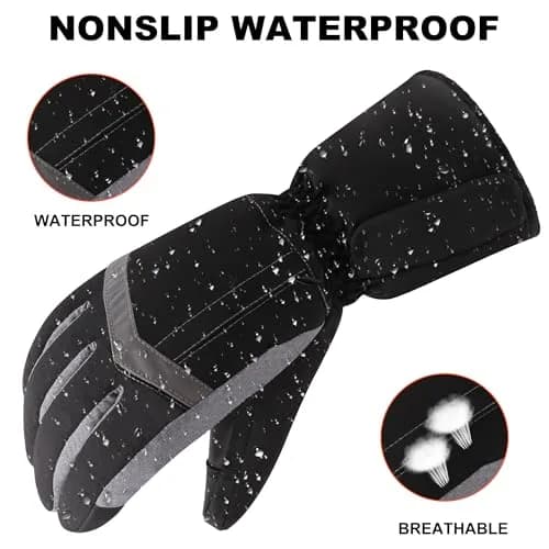 Magnolia Heated Gloves for Men Women | Battery Powered Electric Hand Warmers for Cold Weather thumbnail 6