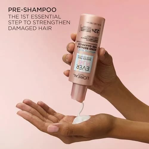 L'Oreal Paris Bond Repair+ Pre Shampoo Concentrate 5.1 Fl Oz | Sulfate-Free Hair Treatment for Damaged & Color-Treated Hair thumbnail 7