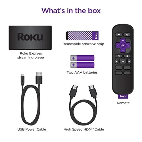 Roku Express HD Streaming Device with Standard Remote | 1080p Resolution, 512MB RAM thumbnail 5