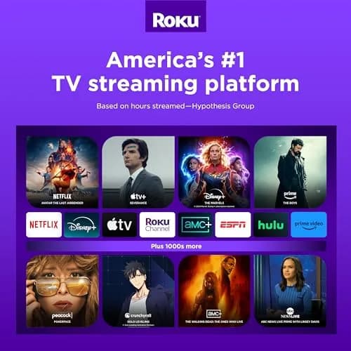Roku Express HD Streaming Device with Standard Remote | 1080p Resolution, 512MB RAM thumbnail 6