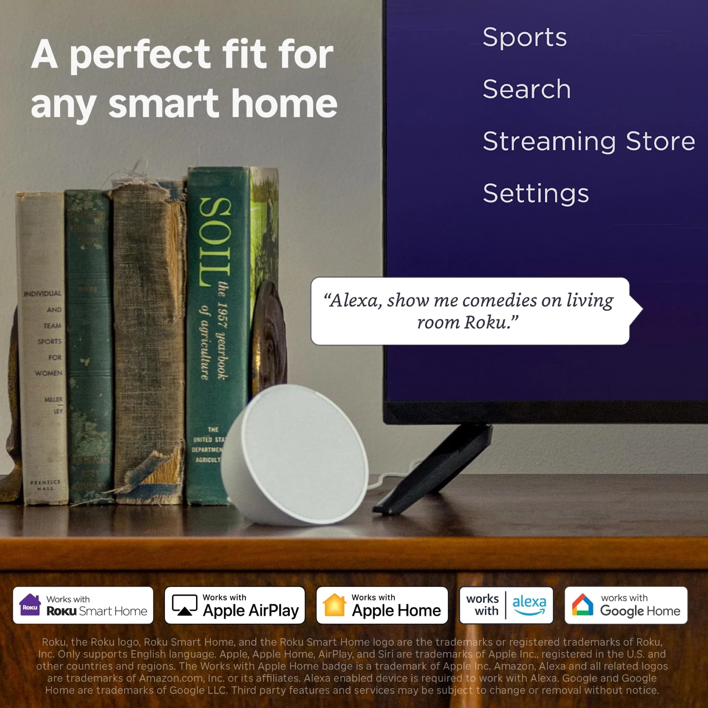 Roku Express HD Streaming Device with Standard Remote | 1080p Resolution, 512MB RAM - view 7