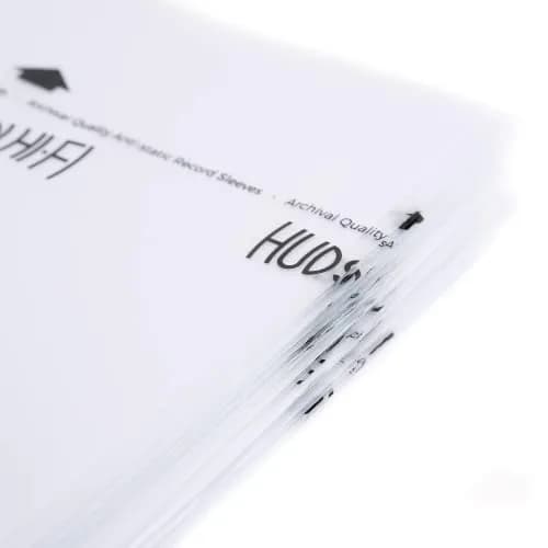 Hudson Hi-Fi 100 Inner & 100 Outer Vinyl Record Sleeves | 17.8 cm (7 in) Square thumbnail 9