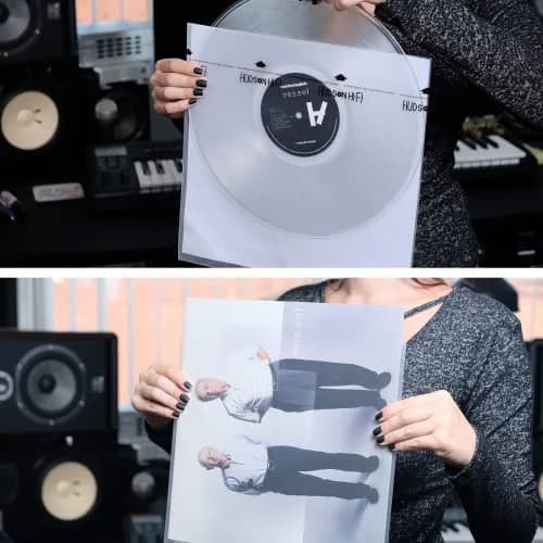Hudson Hi-Fi 100 Inner & 100 Outer Vinyl Record Sleeves | 17.8 cm (7 in) Square thumbnail 2