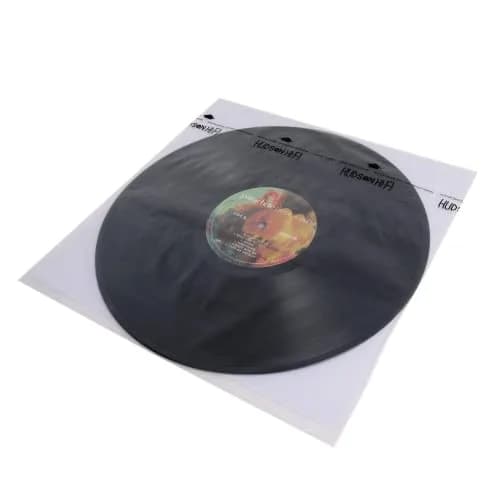 Hudson Hi-Fi 100 Inner & 100 Outer Vinyl Record Sleeves | 17.8 cm (7 in) Square thumbnail 3