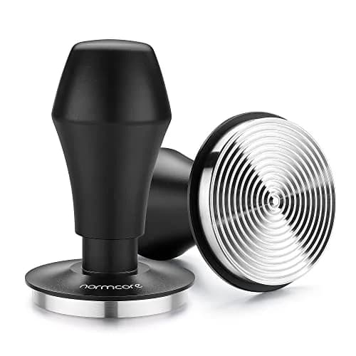 Normcore 53.3mm Spring Loaded Espresso Tamper with Ripple Base & Stand | 15lb/25lb/30lb Springs thumbnail 2