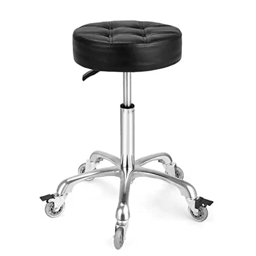 McDooFly Adjustable Heavy Duty Stool - Swivel Backless Chair for Home & Office, 22-30 in thumbnail 1
